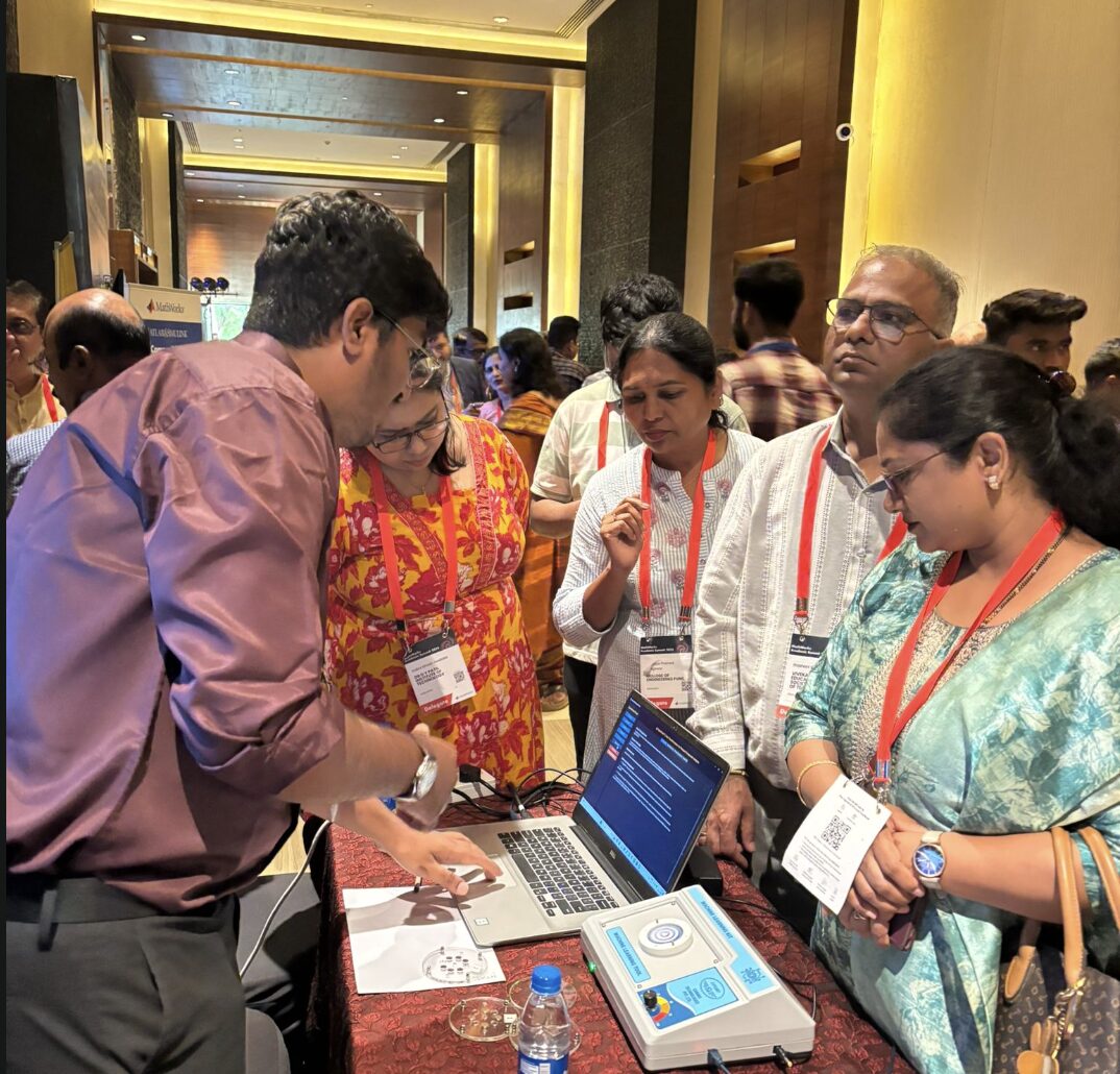 Faculty trying the CARIMO station